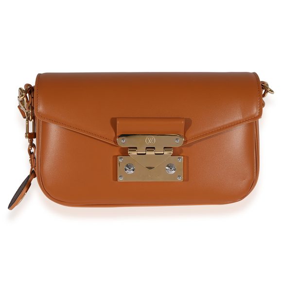 Louis Vuitton Hazelnut Calfskin Swing Bag - Picture 1 of 8